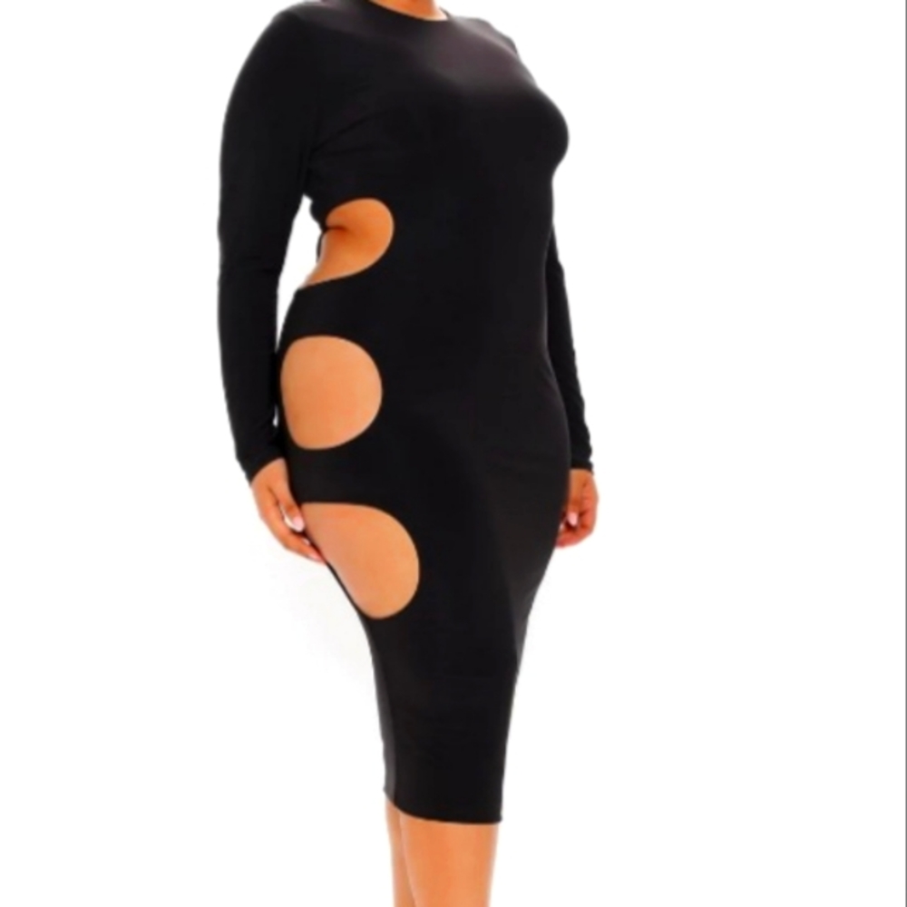 Black body rocking dress